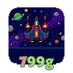 799g